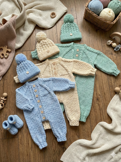 "Primrose” Romper - NEW with 8 size options from premature to 24 Months