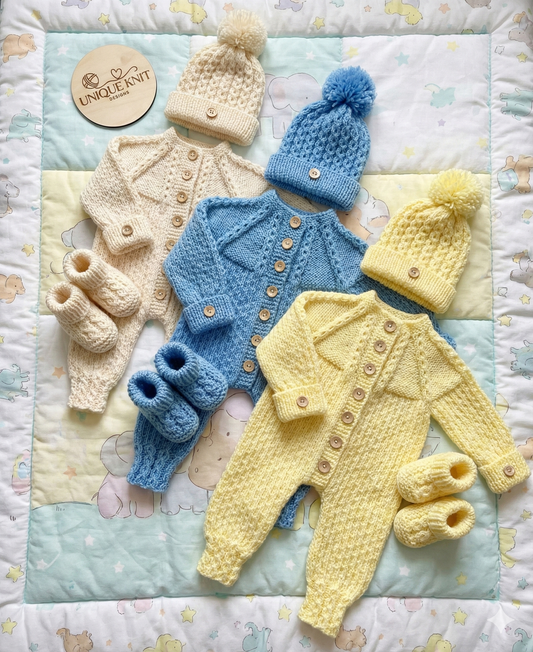 "Primrose” Romper - NEW with 8 size options from premature to 24 Months