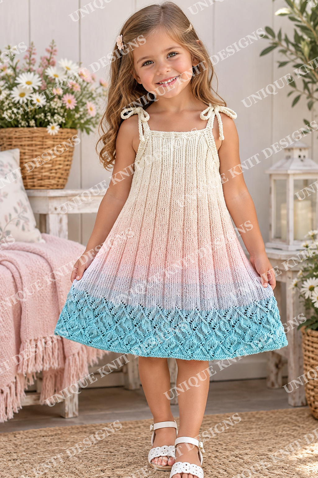 "Sundance” knitting pattern sizes 1 - 7 years