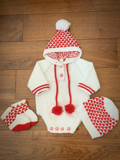 "Holly” Romper Knitting pattern for Reborn doll 16 -22” or 0-3 Month Old Baby